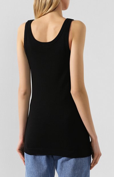 Хлопковая майка BY MALENE BIRGER, арт. Q54850044Z/TSH5002SSP, фото 4