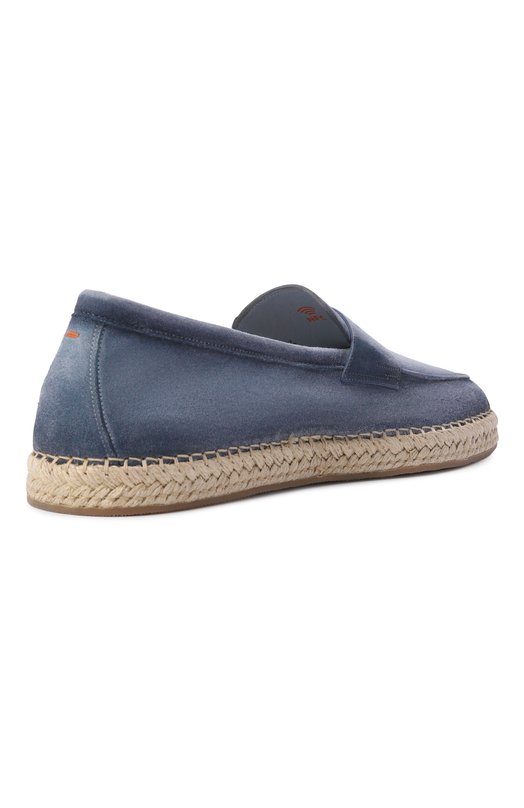 Замшевые эспадрильи Carlos Santoni MBCG22193PBTTSE2 Голубой  MBCG22193PBTTSE2 Фото 4