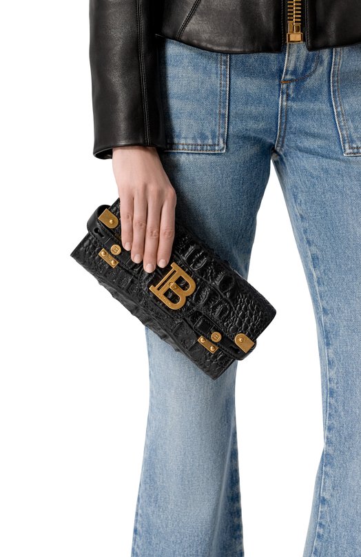 Клатч B-Buzz Pouch 23 Balmain FN0LE596/L0BC Чёрный  FN0LE596/L0BC Фото 2