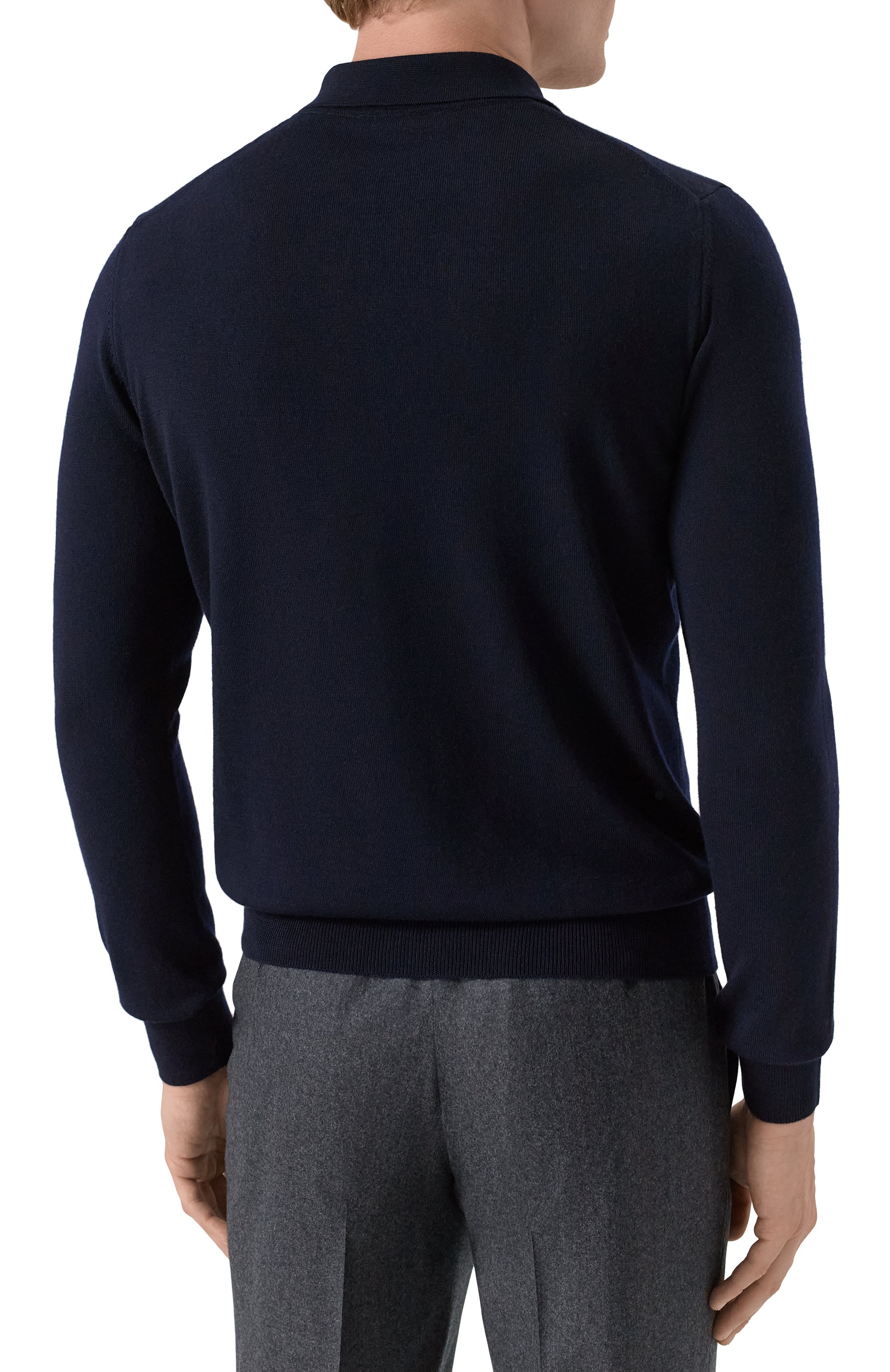 Шерстяное поло CORNELIANI, арт. 26M50F-2625100, фото 4