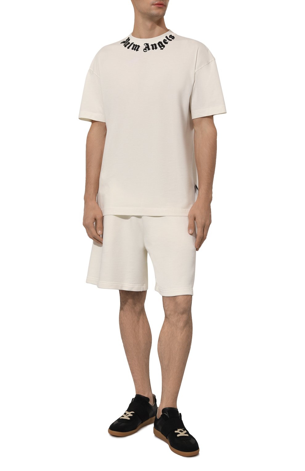 Хлопковая футболка PALM ANGELS, арт. PMAA001F24JER007, фото 2