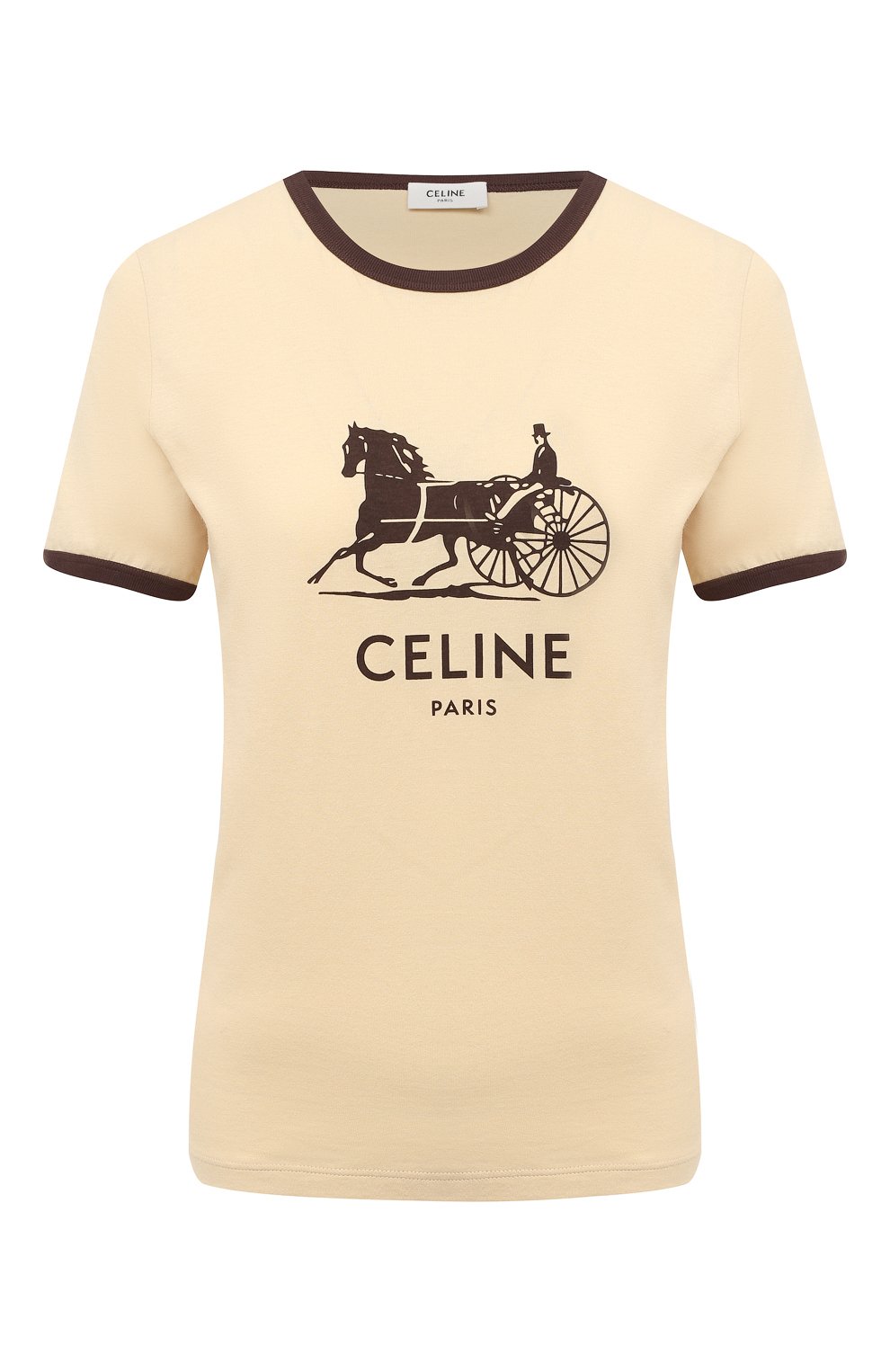 Хлопковая футболка CELINE, арт. 2X575114L, фото 1