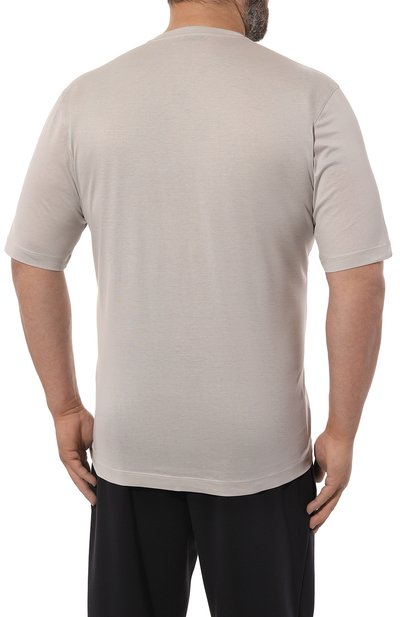 Хлопковая футболка ZILLI, арт. MBZ-NT580-LE0N1/MC01/62-64, фото 4