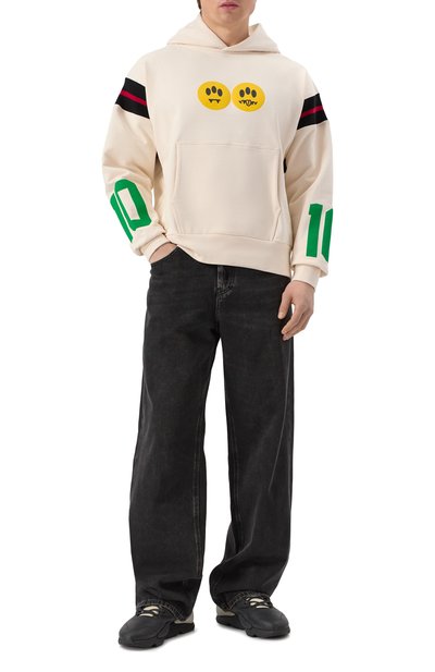 Хлопковое худи BARROW, арт. S5BWMAHS029, фото 2