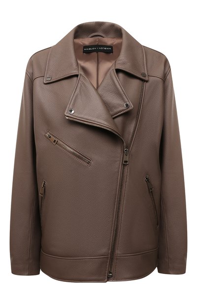 Кожаная куртка MASLOV, арт. SMW99, фото 1