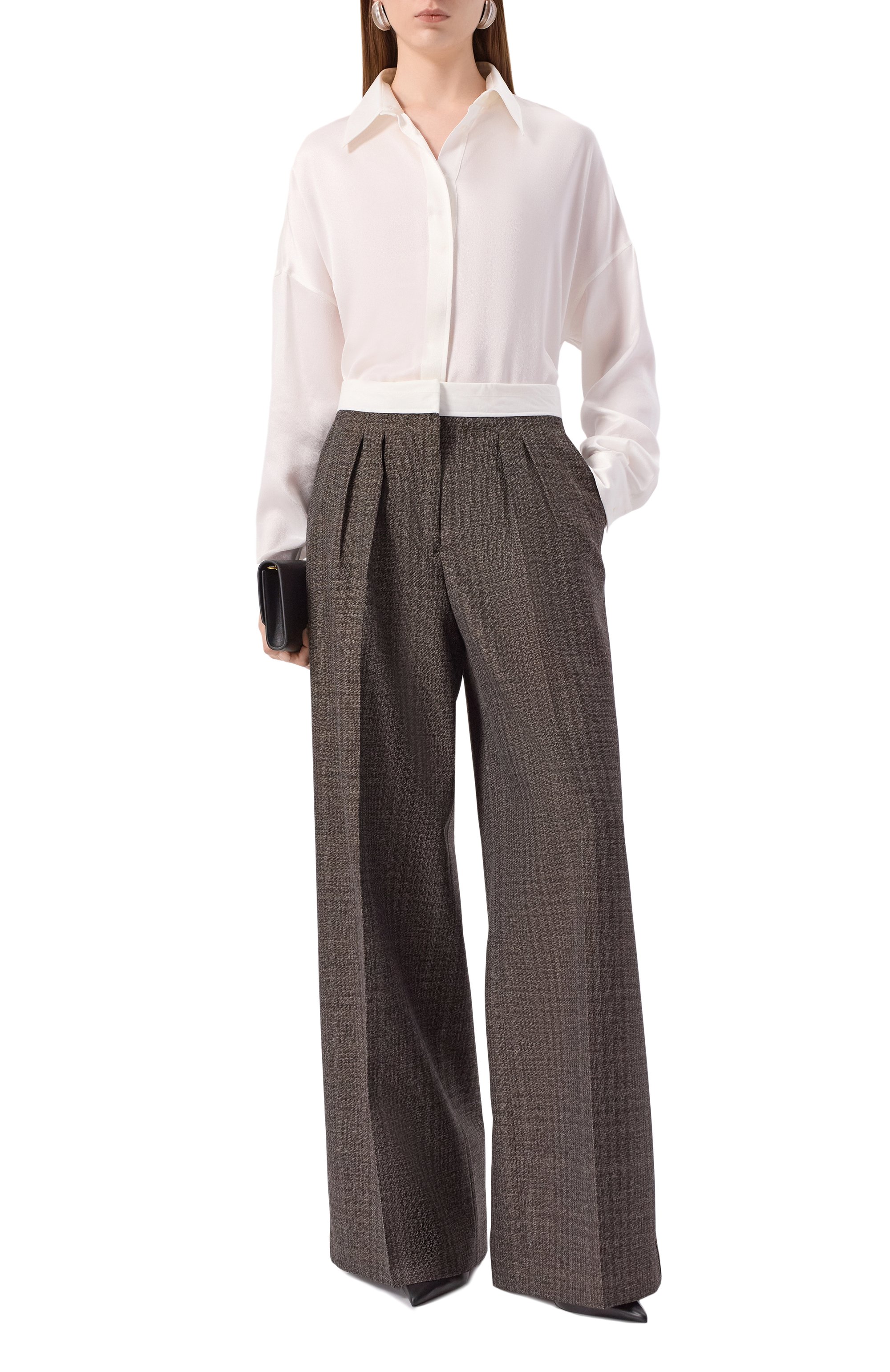 Шерстяные брюки OFFICINE GENERALE, арт. W25WTLG453, фото 2