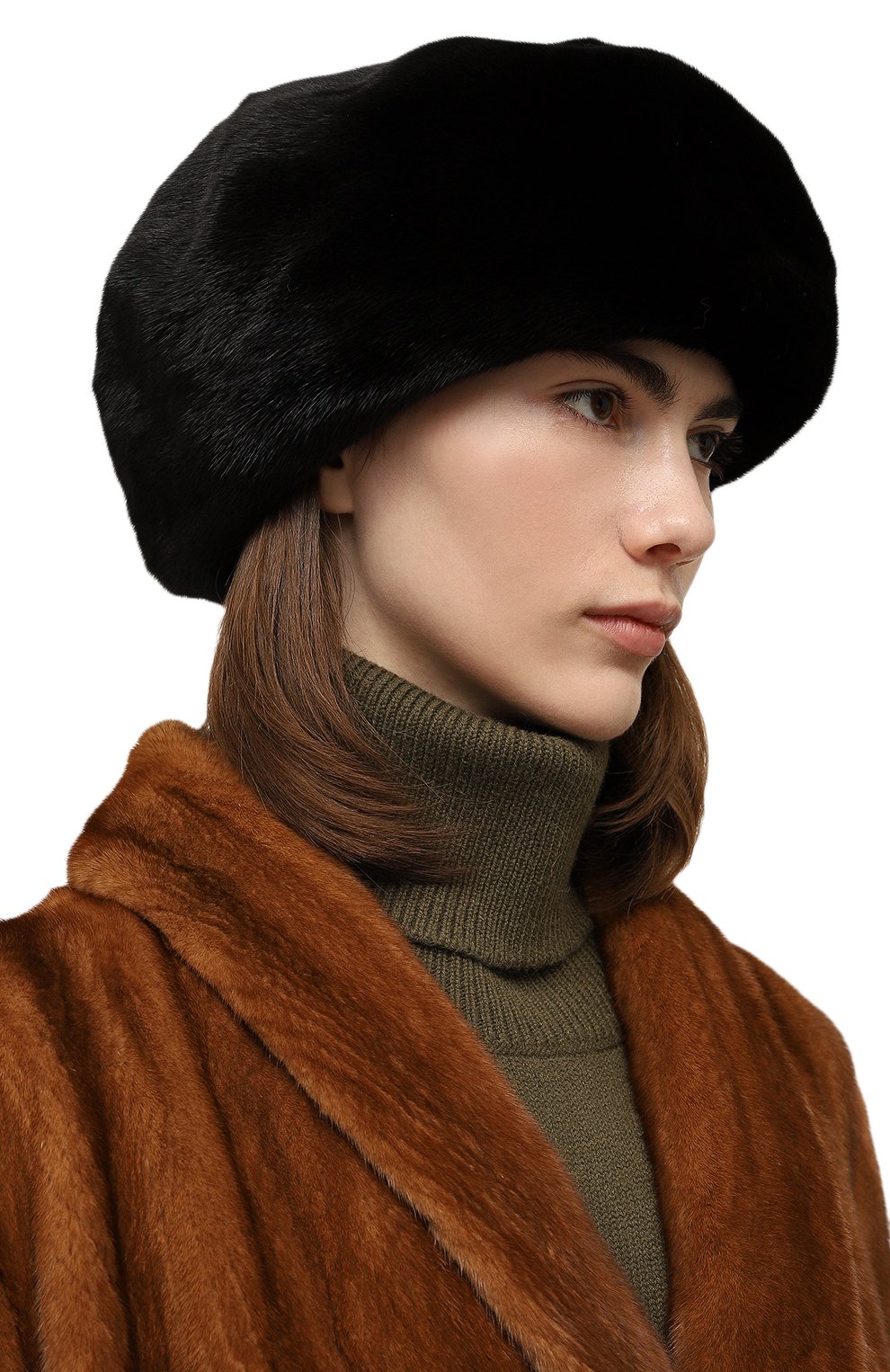 Меховой берет из норки VICTORIA KUSENKOVA, арт. 012800002313, фото 2