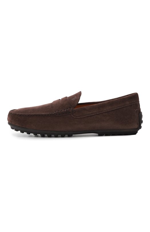 Замшевые мокасины Tod’s XXM76L0JM30RE0 Коричневый  XXM76L0JM30RE0 Фото 4