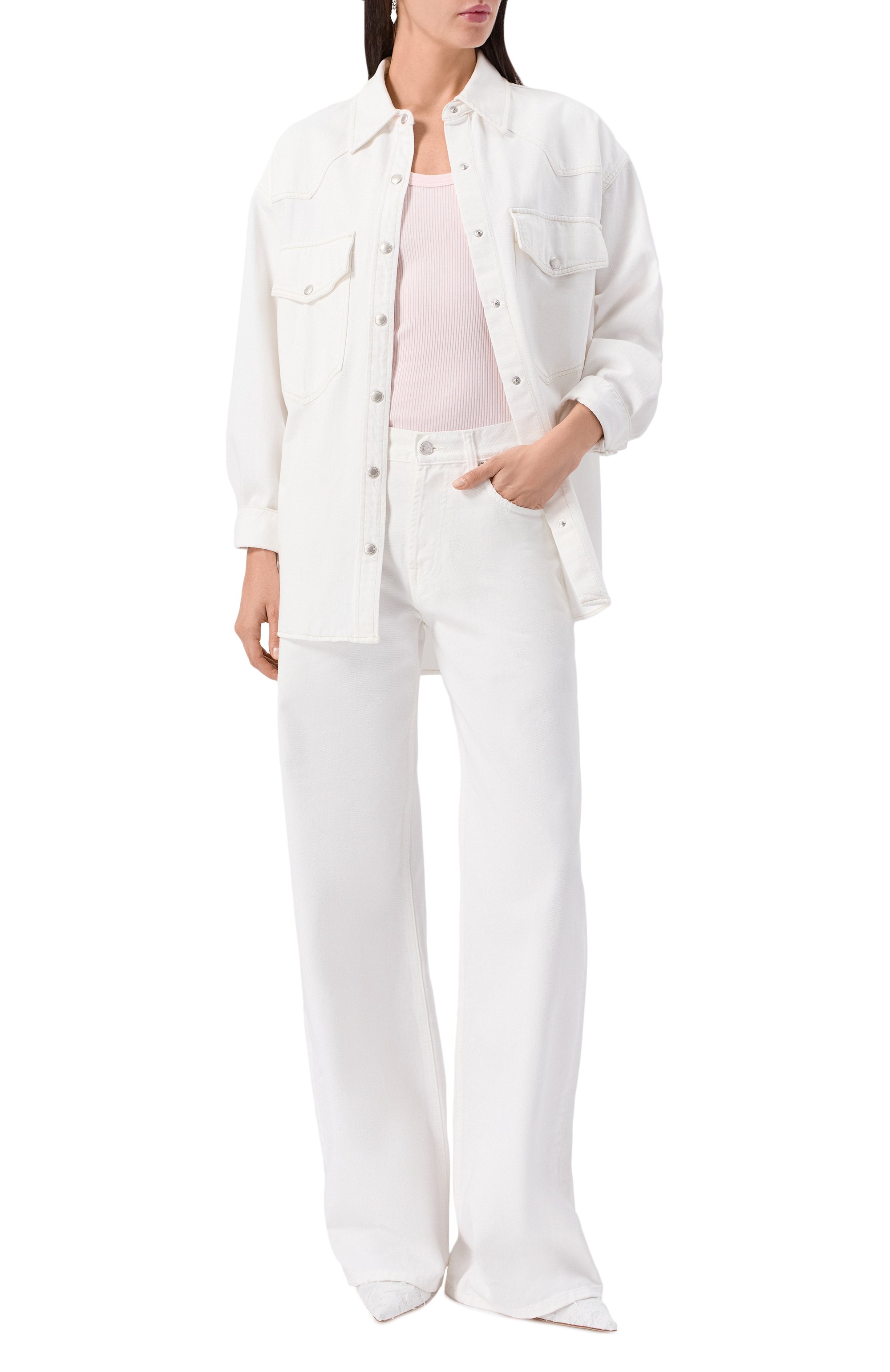 Джинсовая рубашка AGOLDE, арт. A73571500, фото 2