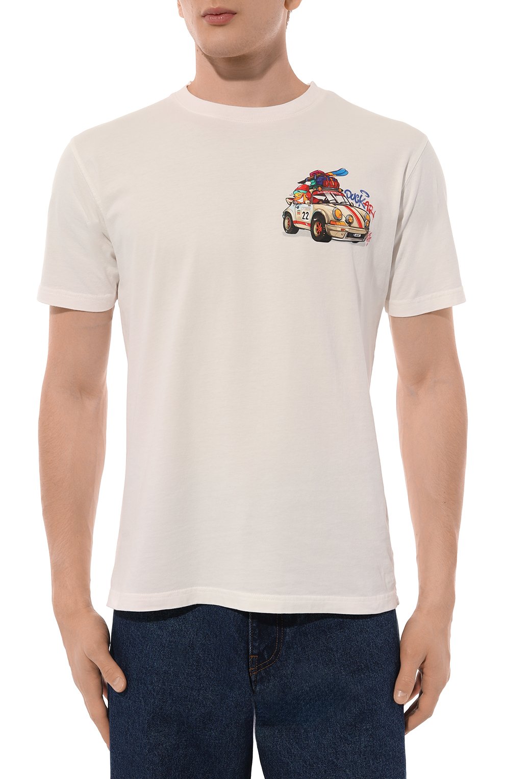 Хлопковая футболка MC2 SAINT BARTH, арт. STBM ARN0TT/ARN0001/MAYP57, фото 3