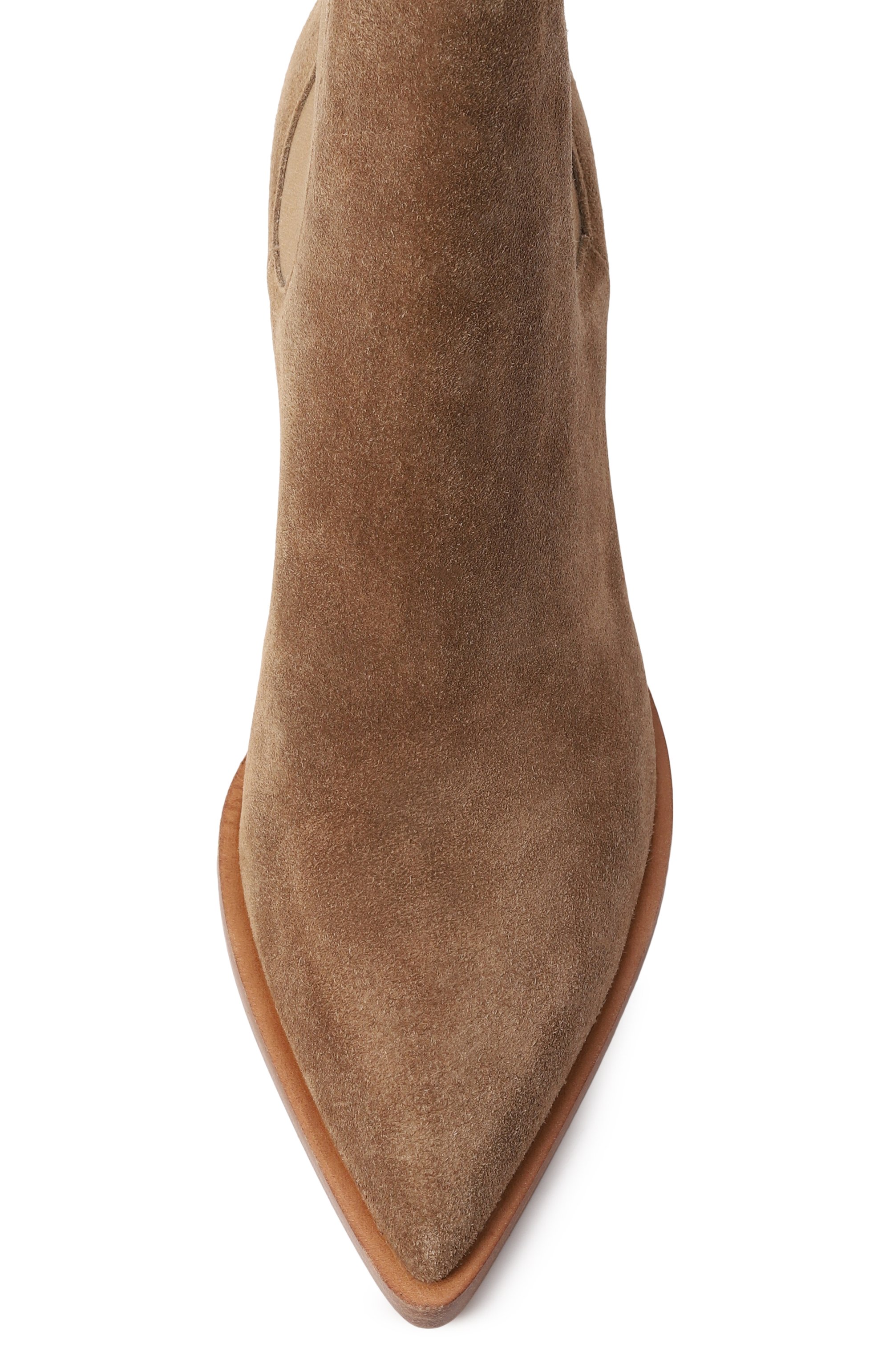 Замшевые ботильоны romney 70 GIANVITO ROSSI, арт. G72968.70CU0.SUECAML, фото 6