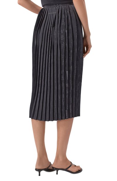 Плиссированная юбка MM6, арт. S52MA0199/M35737, фото 4