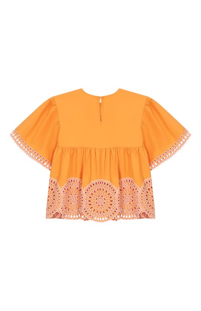 Хлопковый топ STELLA MCCARTNEY, арт. TY5A02, фото 2