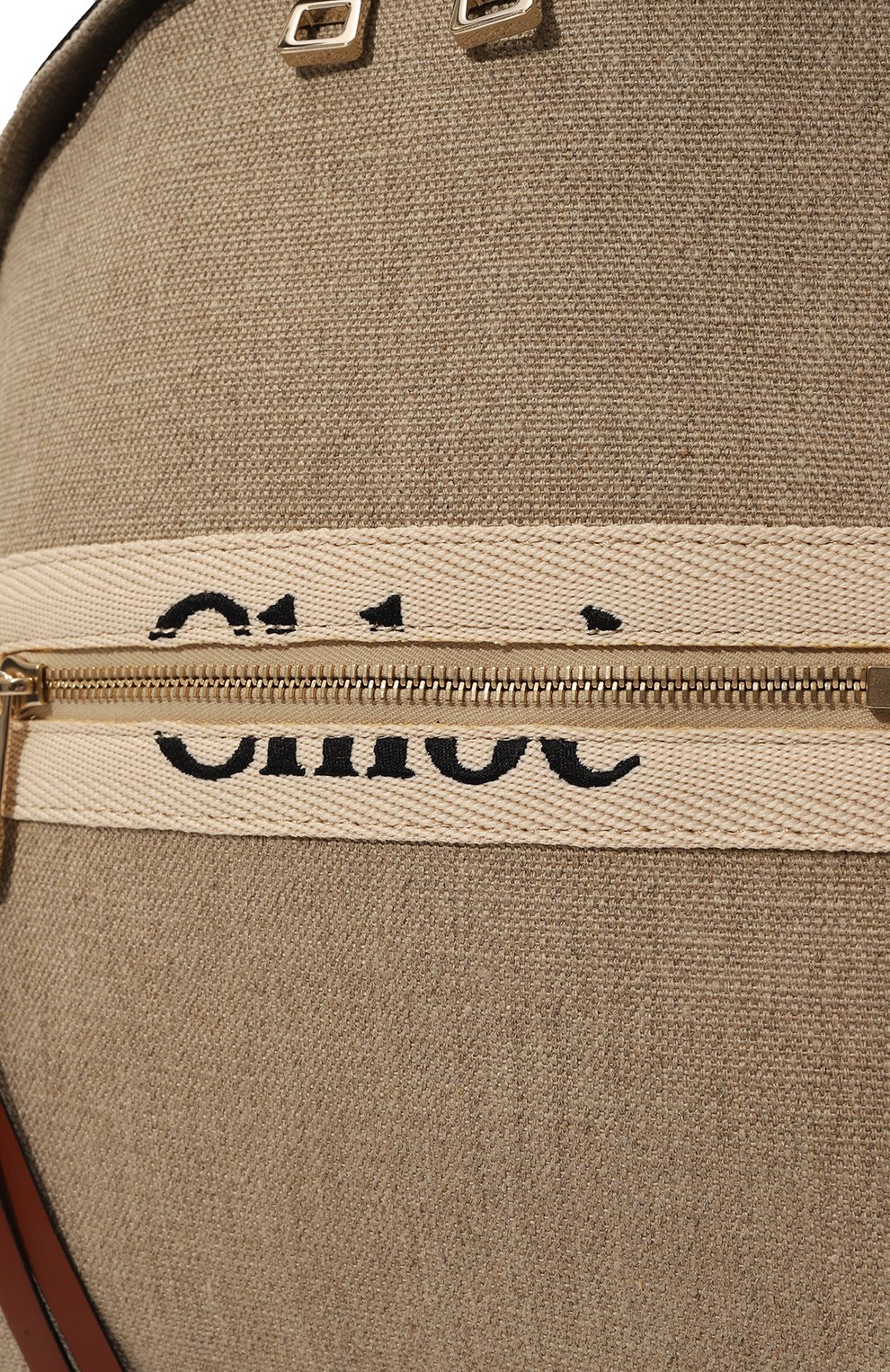 Рюкзак woody CHLOÉ светло-коричневого цвета по цене 214000 руб., арт. CHC23AS379/L06, фото 3 Рюкзак woody CHLOÉ, арт. CHC23AS379/L06, фото 3