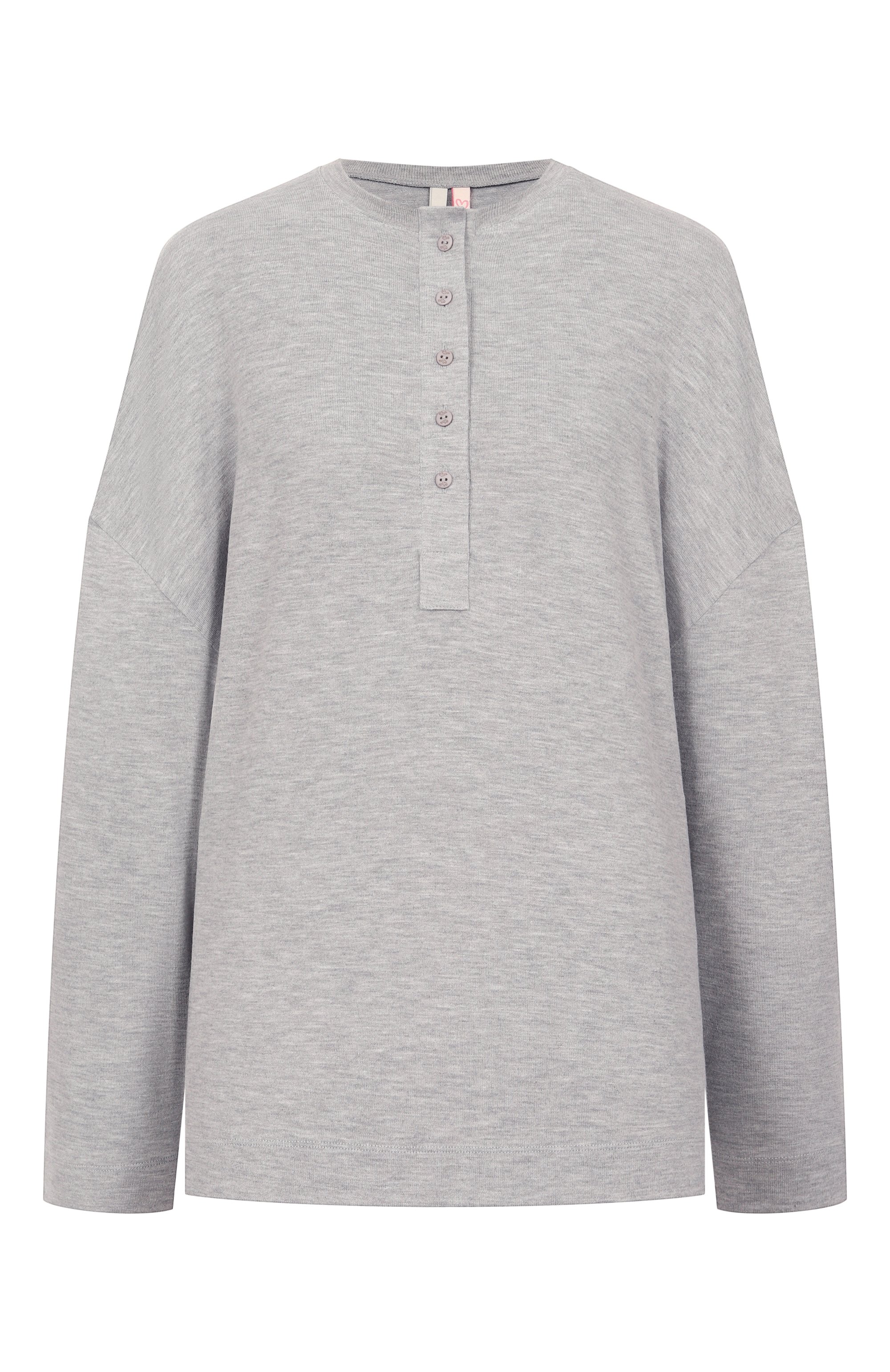 Лонгслив-хенли из вискозы PE, арт. РESS25-76.1.63.4, фото 1