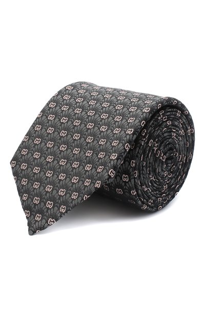 Мужской шелковый галстук GUCCI, арт. 624063/4E002