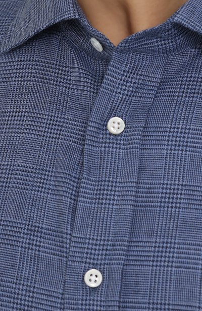 Хлопковая рубашка с принтом RALPH LAUREN, арт. 790659544, фото 5