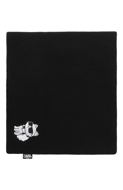 Комплект из шапки �и шарфа-снуда KARL LAGERFELD KIDS, арт. Z30326, фото 5