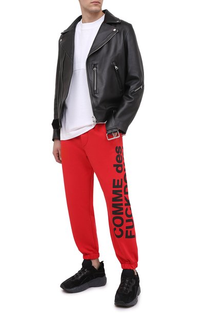 Хлопковые джоггеры COMME DES FUCKDOWN, арт. CDFU966, фото 2