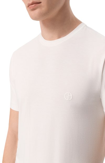 Футболка из вискозы GIORGIO ARMANI, арт. 3GST52/SJP4Z, фото 5