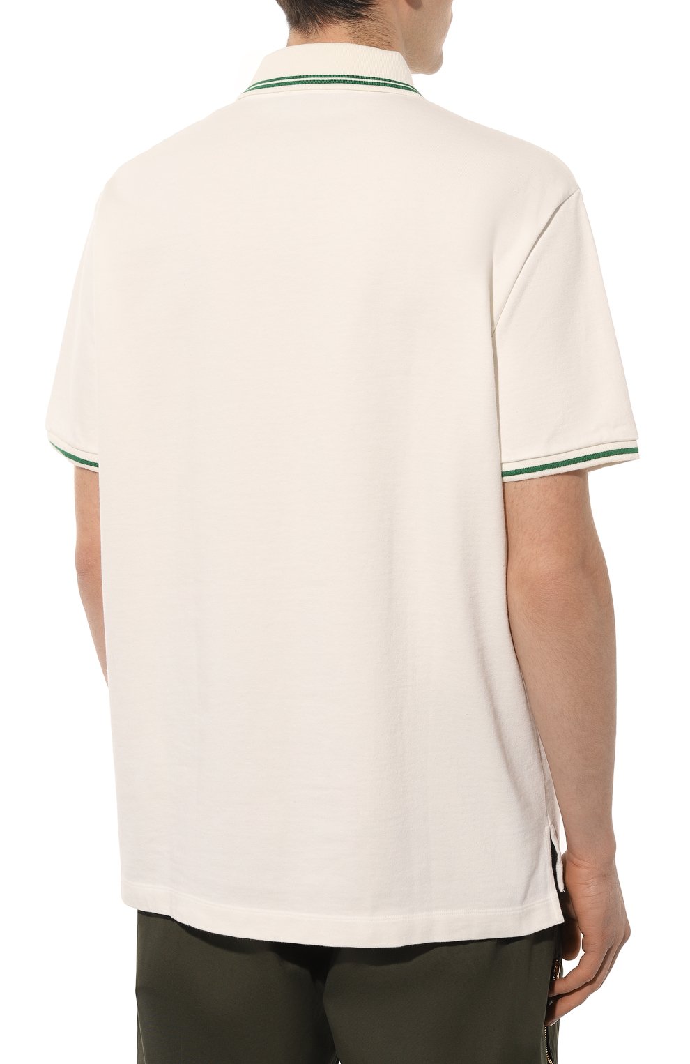 Хлопковое поло GUCCI кремового цвета по цене 70560 руб., арт. 628339 XJCQR, фото 4 Хлопковое поло GUCCI, арт. 628339 XJCQR, фото 4