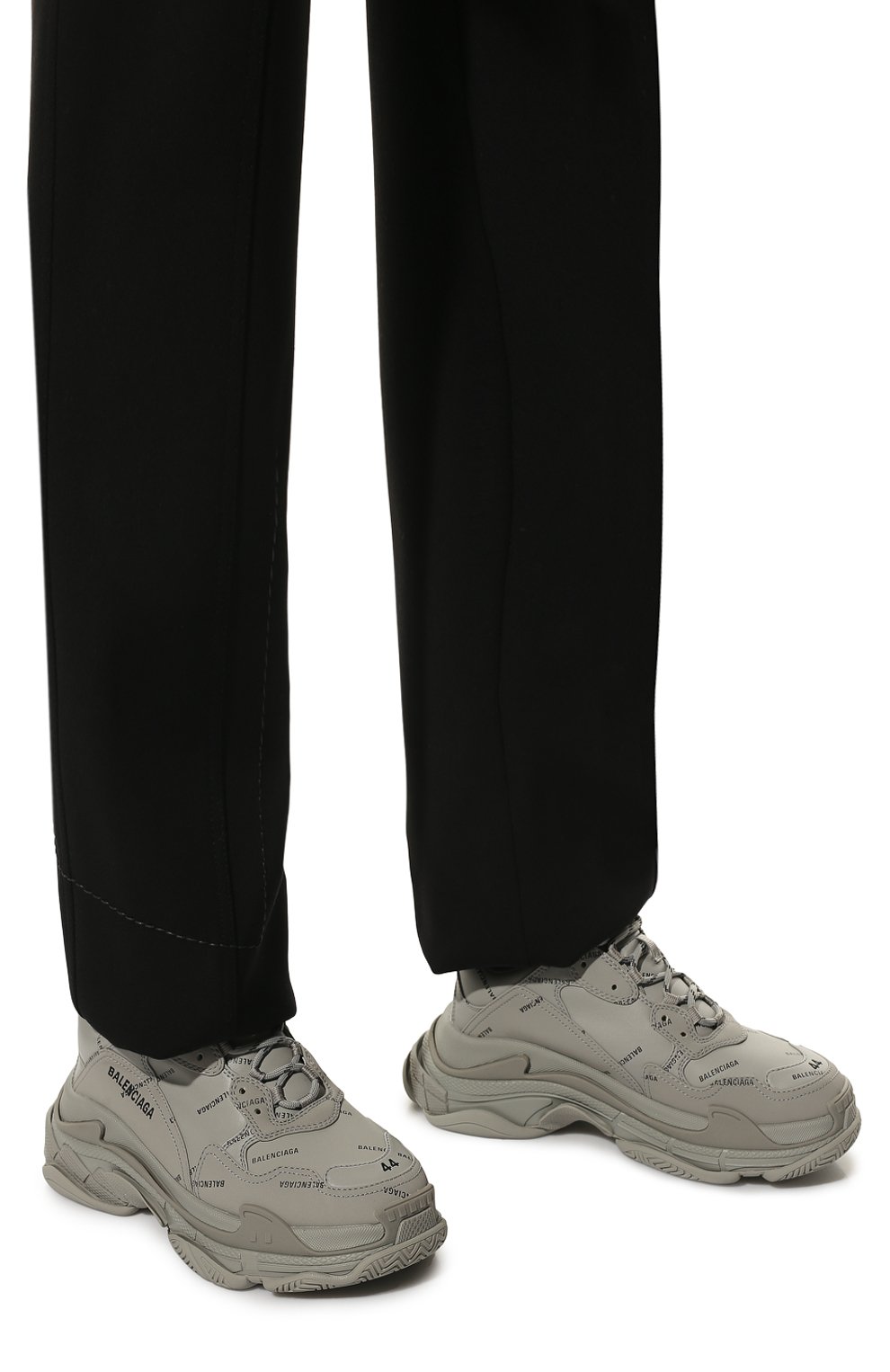 Комбинированные кроссовки triple s BALENCIAGA, арт. 536737/W2FA1, фото 3