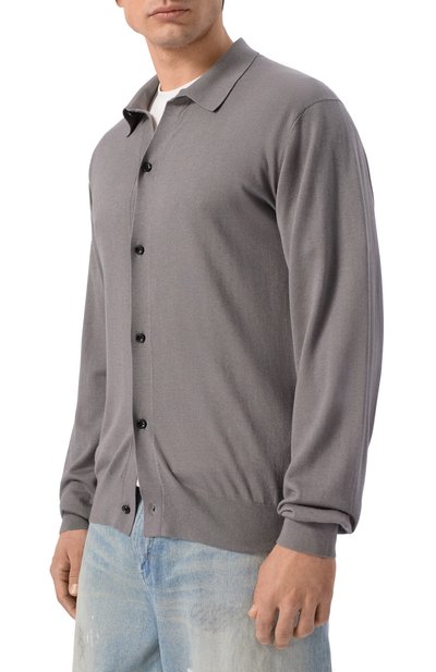 Кардиган из шелка и кашемира ATTACHMENT, арт. AK61-004, фото 3