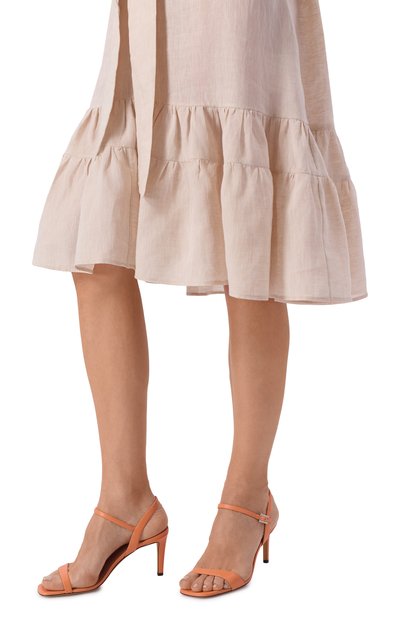 Кожаные босоножки KITON, арт. D61838BK0524F26, фото 2