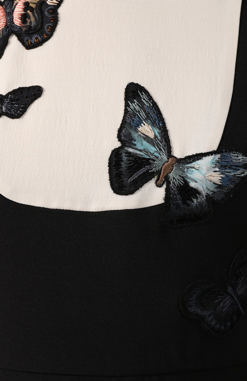 Платье из смеси шерсти и шелка VALENTINO, арт. SB3VANU51CF, фото 5