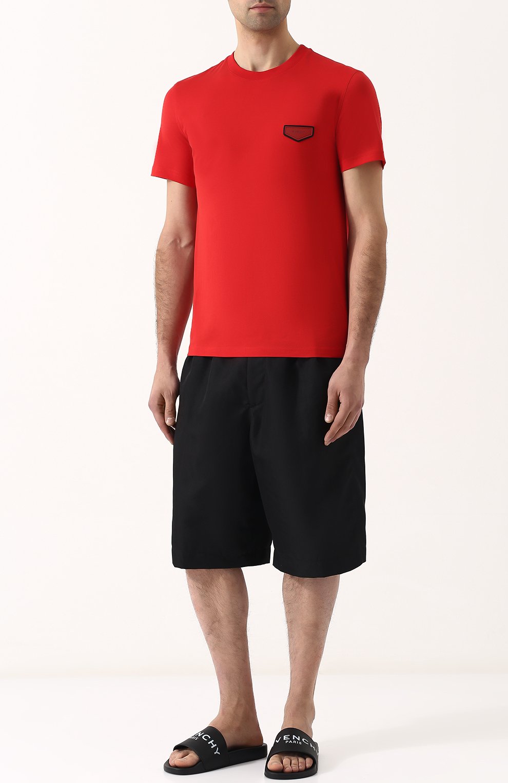 Резиновые шлепанцы с логотипом бренда GIVENCHY, арт. BM08070894, фото 2