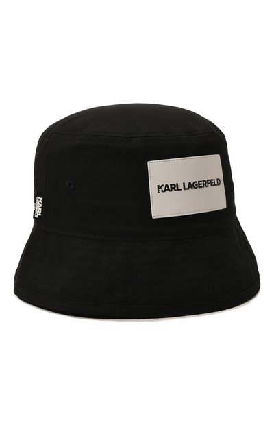 Хлопковая панама KARL LAGERFELD KIDS, арт. Z30144