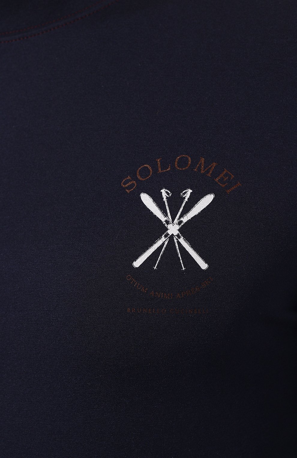 Шелковый лонгслив BRUNELLO CUCINELLI, арт. MM819KT70, фото 5