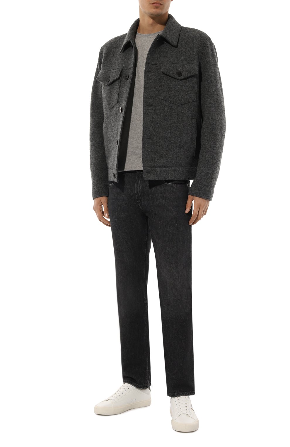 Хлопковый лонгслив 7 FOR ALL MANKIND, арт. JSPM2370GM, фото 2