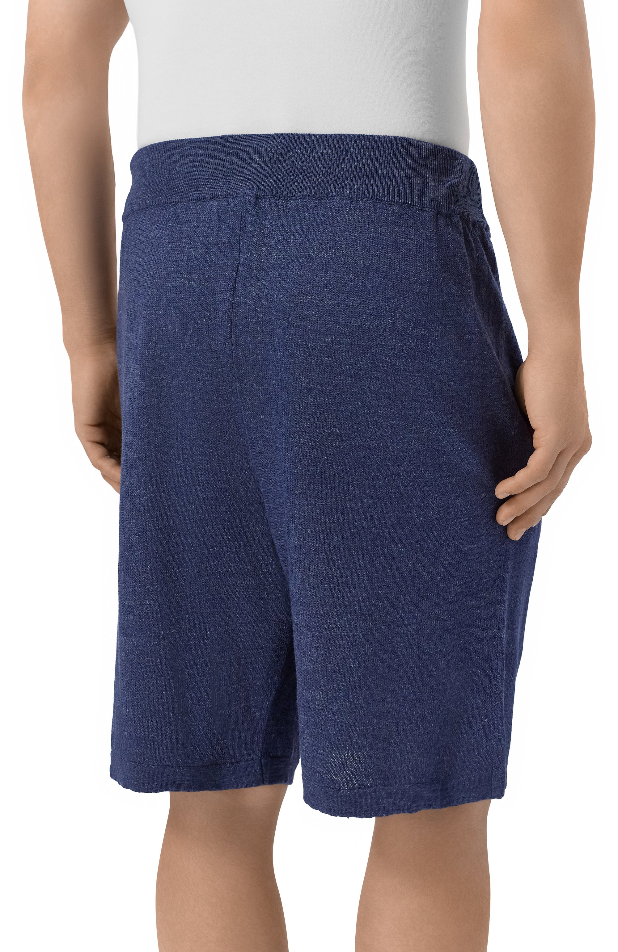 Шорты изо льна и шелка ANDREA CAMPAGNA, арт. M5426-8088, фото 4