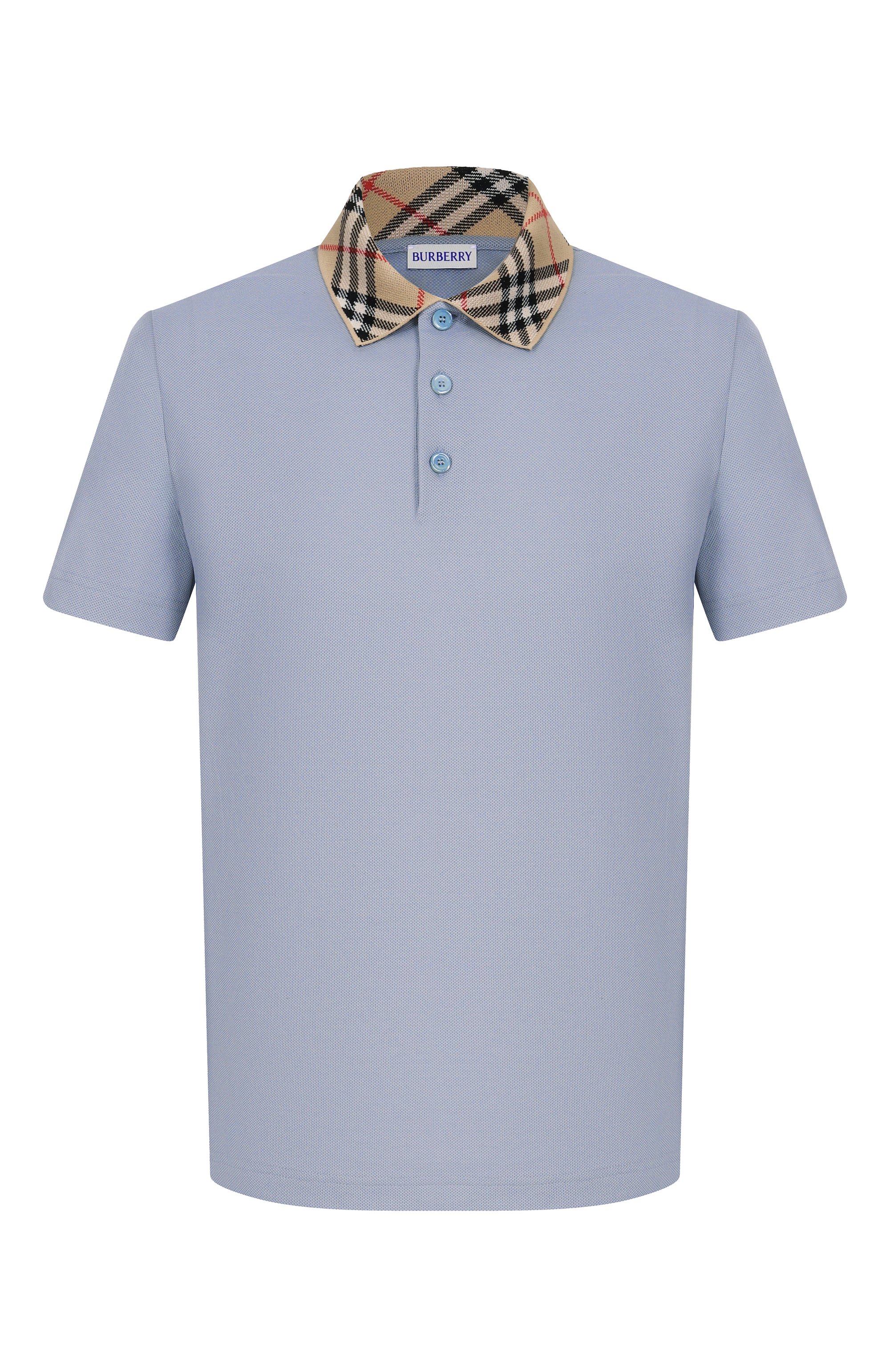 Хлопковое поло BURBERRY, арт. 8110944, фото 1