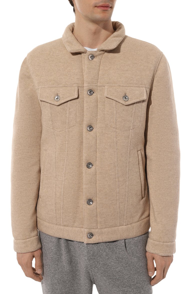 Кашемировая куртка-рубашка BRUNELLO CUCINELLI, арт. M227PV106, фото 1