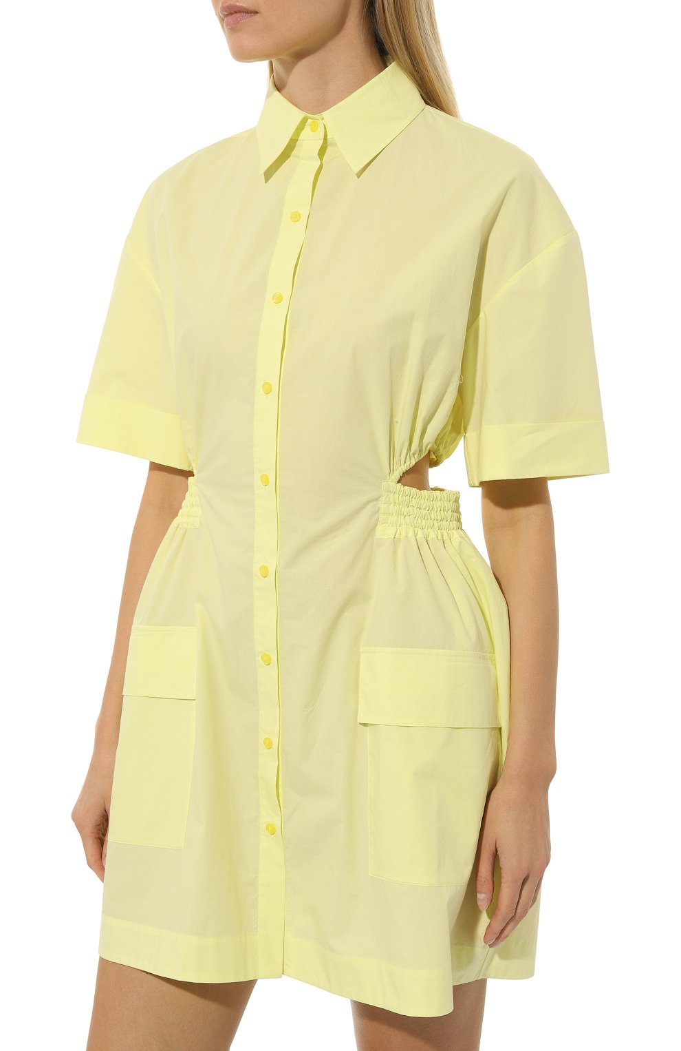 Хлопковое платье HUGO, арт. 50489294, фото 3