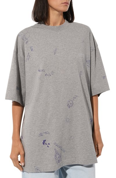 Хлопковая футболка VETEMENTS, арт. UE54TR320G, фото 3