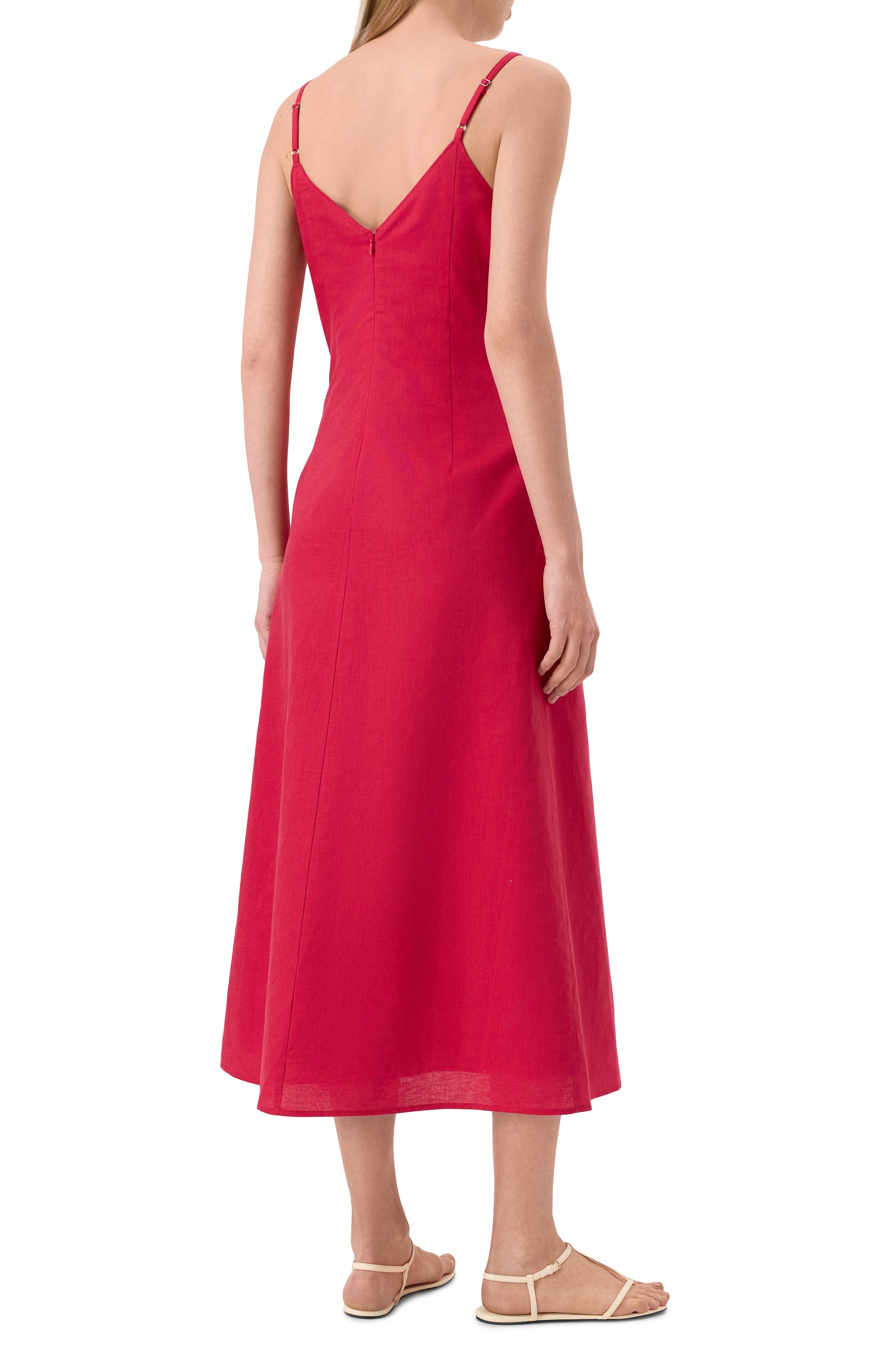 Платье изо льна и хлопка PAIGE, арт. 1D16L17-J231, фото 4