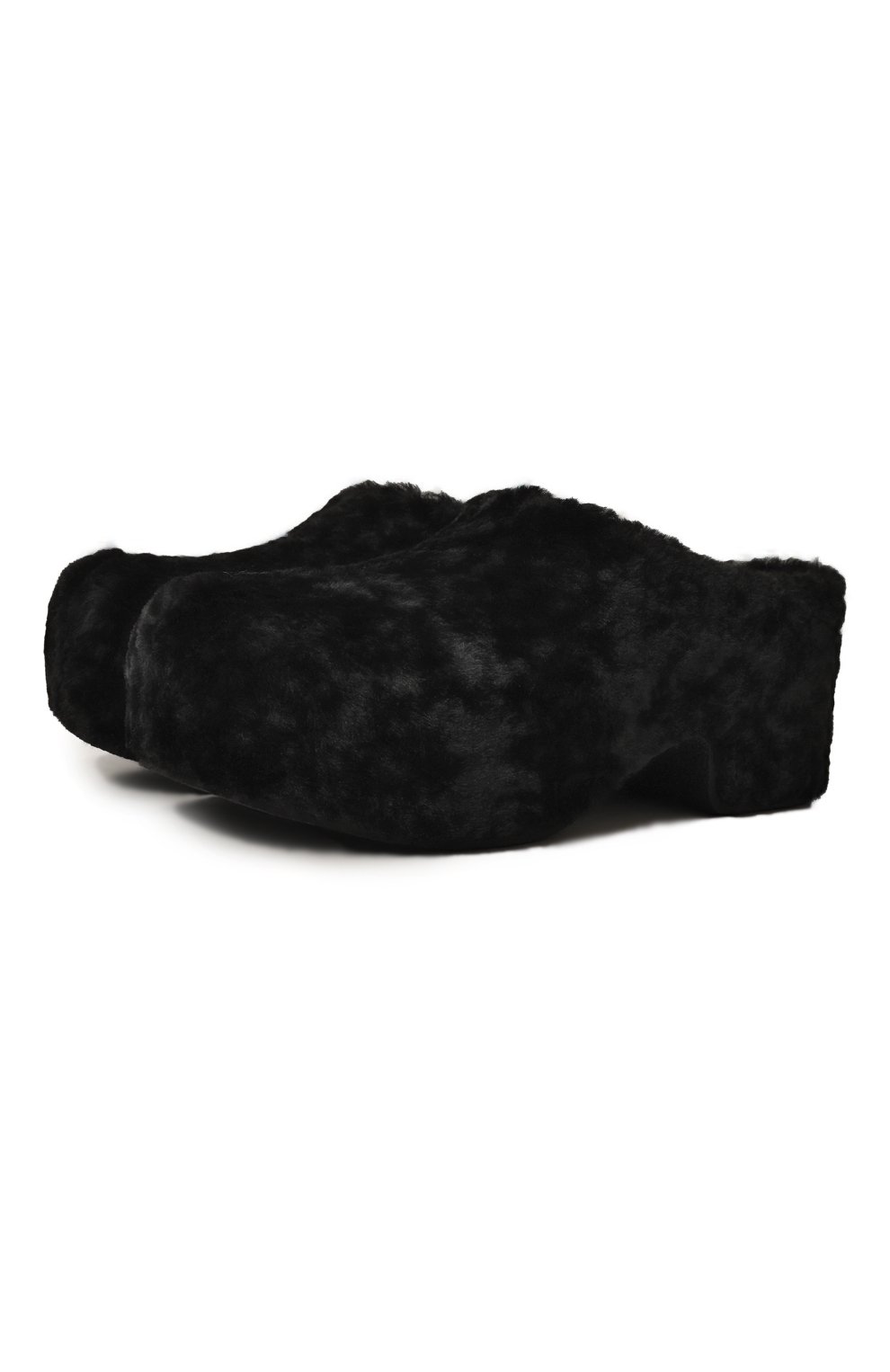 Меховые клоги DRIES VAN NOTEN, арт. WS242-1281/301, фото 1