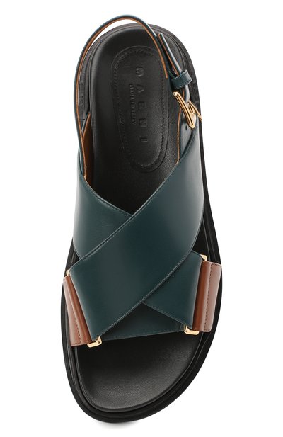 Кожаные сандалии MARNI, арт. FBMS005201/P3614, фото 5