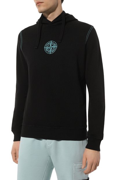 Хлопковое худи STONE ISLAND, арт. 61159, фото 3