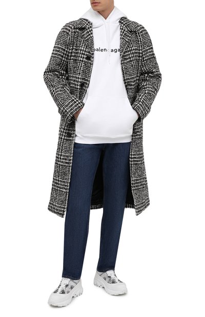 Комбинированные кроссовки BURBERRY, арт. 8035417, фото 2