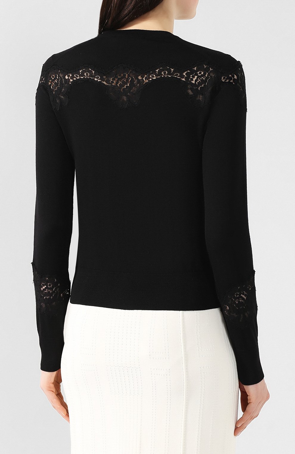 Кардиган из смеси шерсти и хлопка DOLCE & GABBANA, арт. FX373T/JAVNS, фото 4