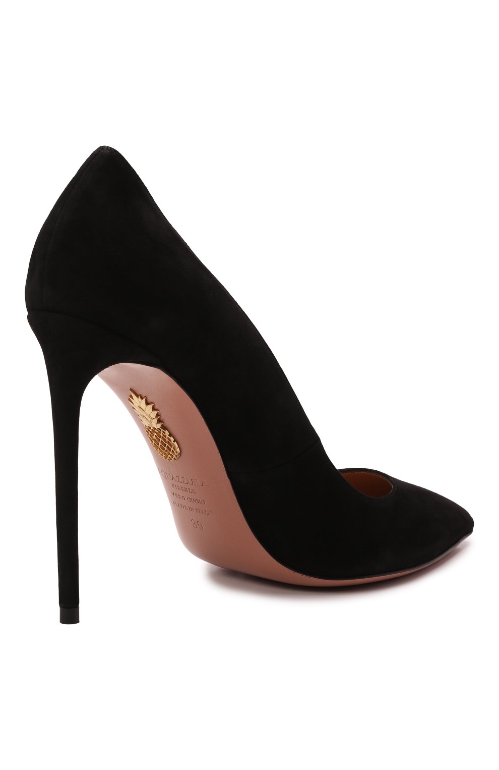 Замшевые туфли purist 105 AQUAZZURA, арт. PURHIGP1-SUE-000, фото 5