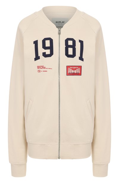 Женский хлопковая толстовка REPLAY, арт. W3508 .000.23802