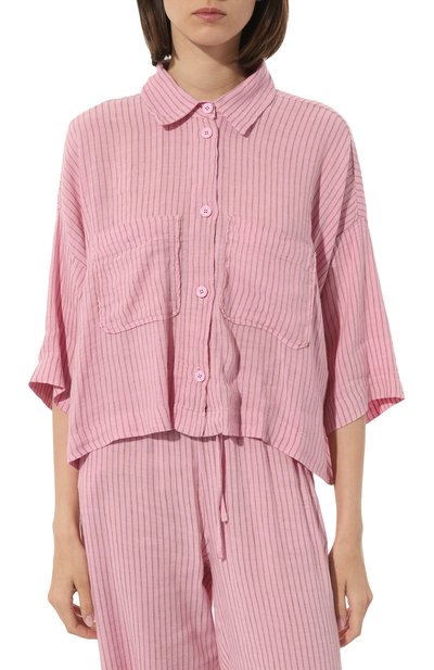 Рубашка изо льна и вискозы DEHA, арт. D83534, фото 3