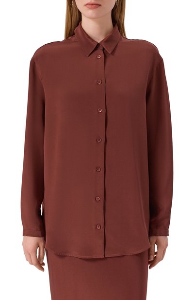 Шелковая рубашка 12 STOREEZ, арт. 132614, фото 3