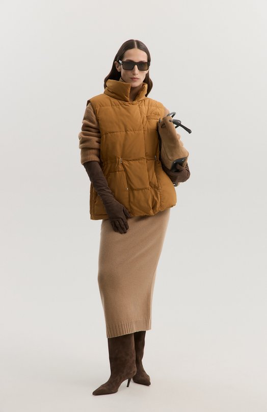 Шерстяной свитер Jil Sander J02GP0235/J14798 Бежевый  J02GP0235/J14798 Фото 6