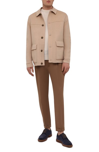 Замшевые дерби BRUNELLO CUCINELLI, арт. MZUS0FU834, фото 2